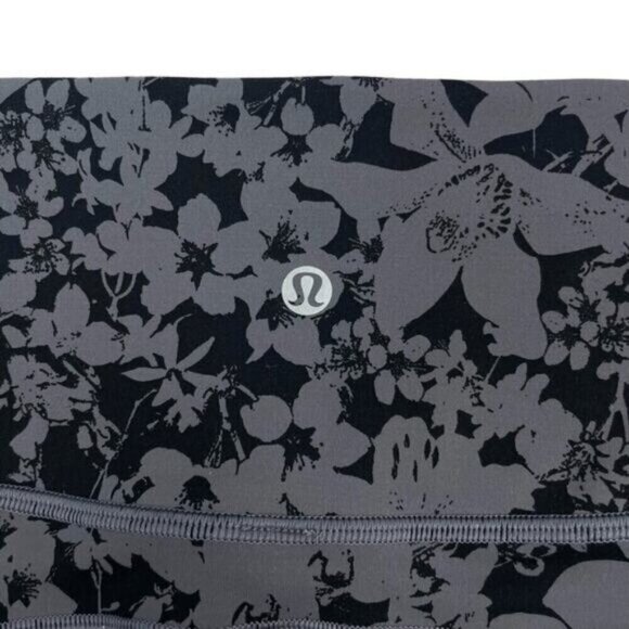 LULULEMON In Movement Crop Everlux 19" Efflorescent Nebula Black 4 - Picture 8 of 8